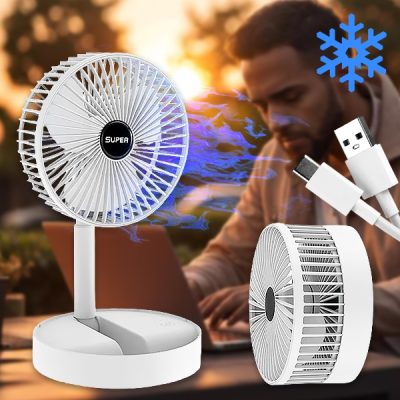 USB asztali elektromos ventilátor | FOLDICOOL