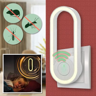 Frekvenciakonverziós ultrahangos szúnyogirtó LED-es alvófénnyel | ANTIMOSI