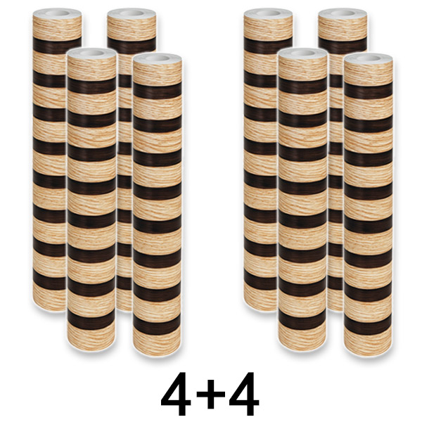 4x Öntapadós fahatású falpanel | LINEWALL 1+1 INGYENES