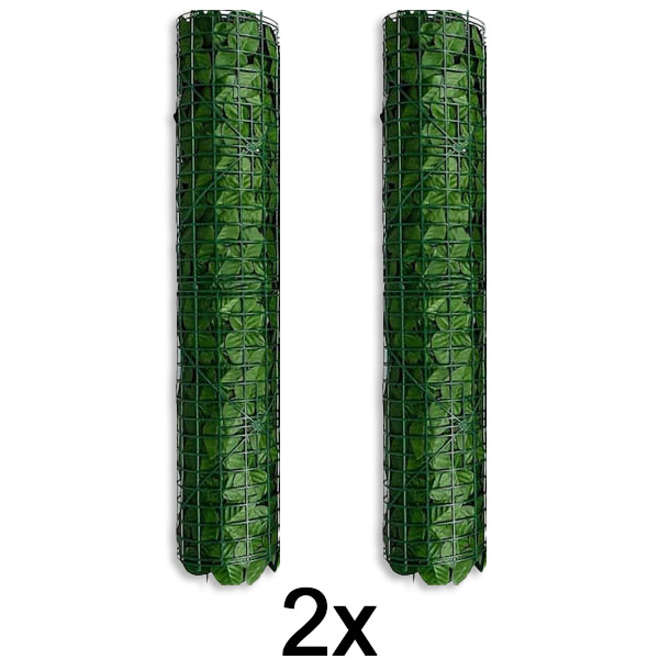 2x Mesterséges levelekkel ellátott magánélet védelmi panel | LEAFPANEL