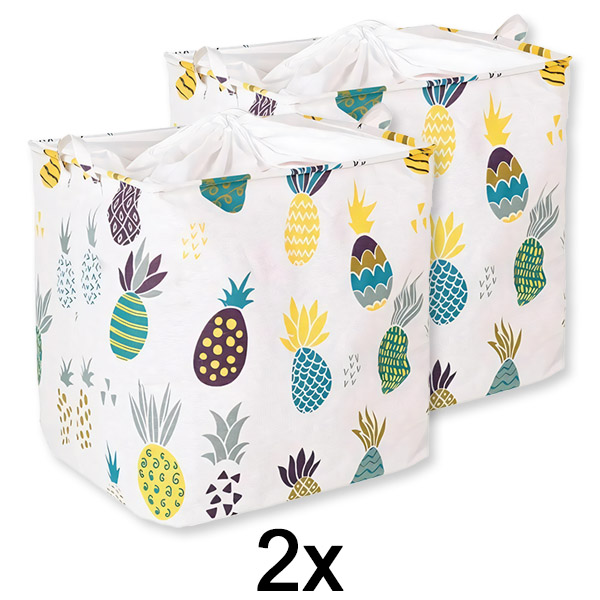 2x Összecsukható nagy tárolódoboz | CLOTHBOX