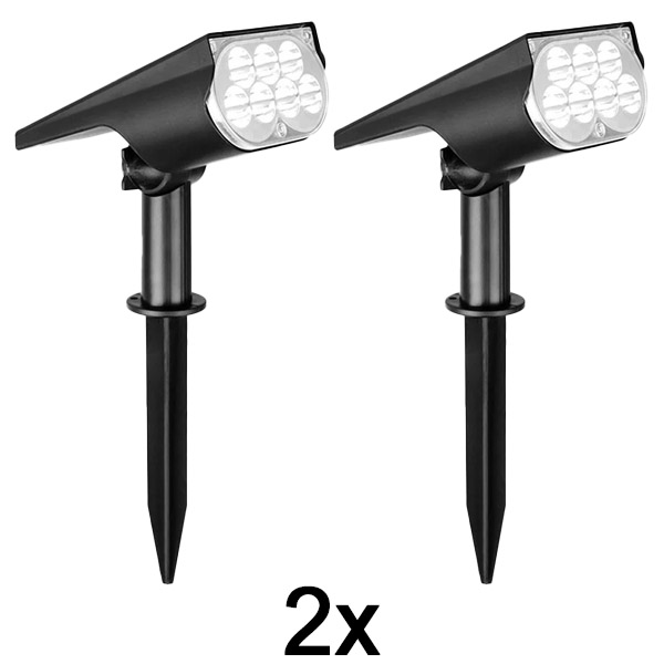 2x Kültéri napelemes reflektor | SPOTIKE