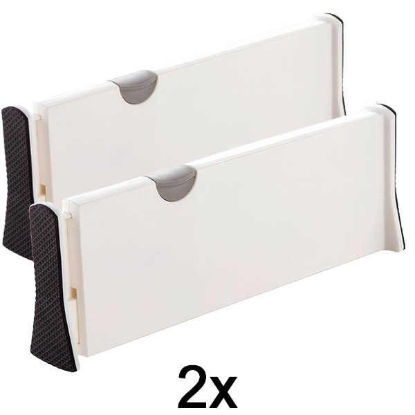 2x Állítható elválasztók fiókokhoz vagy polcokhoz | DIVISERINO